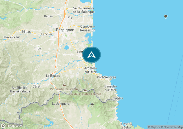 Localisez le camping sur la carte