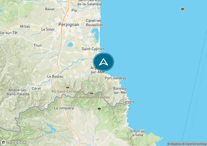 Localisez le camping sur la carte