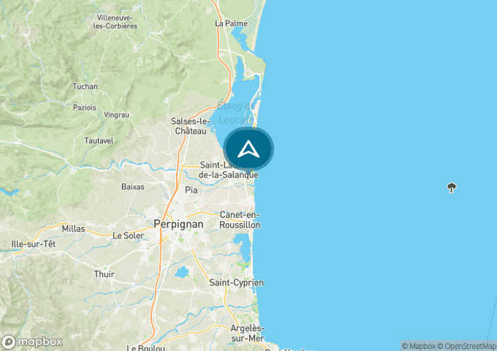 Localisez le camping sur la carte