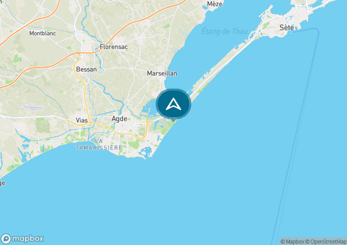 Localisez le camping sur la carte