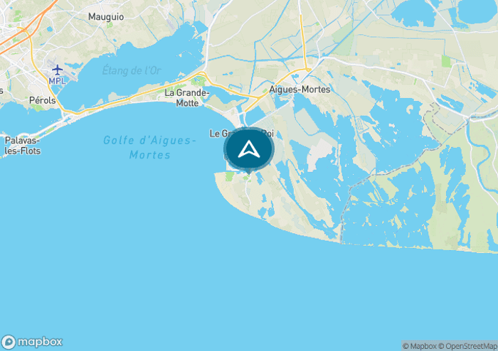 Localisez le camping sur la carte