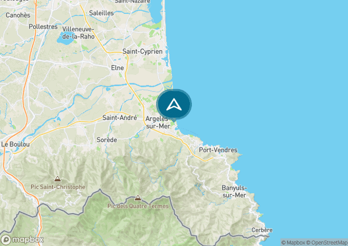 Localisez le camping sur la carte