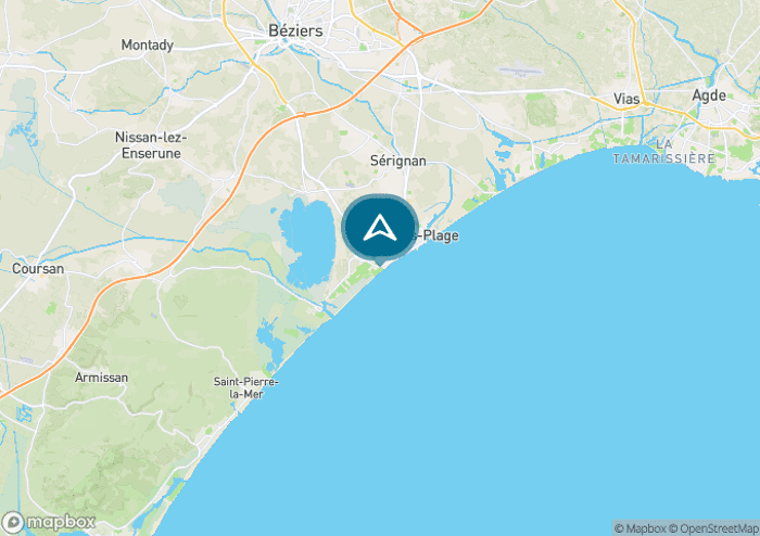 Localisez le camping sur la carte