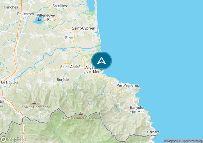 Localisez le camping sur la carte