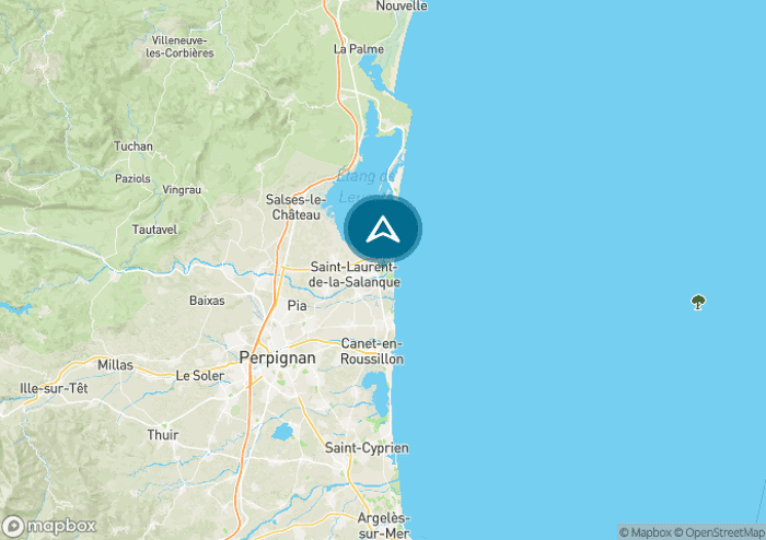 Localisez le camping sur la carte