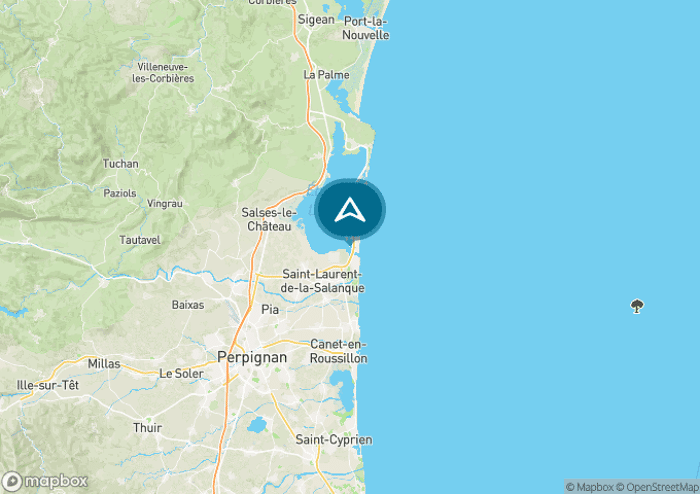 Localisez le camping sur la carte