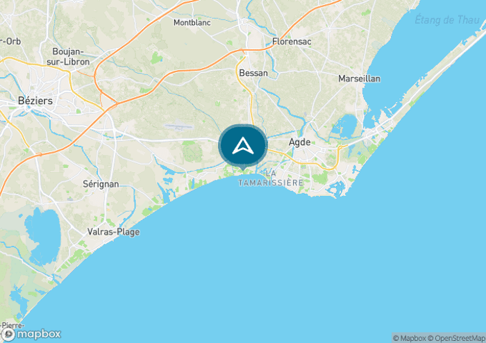 Localisez le camping sur la carte