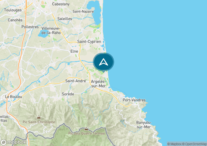 Localisez le camping sur la carte