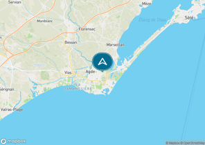 Localisez le camping sur la carte