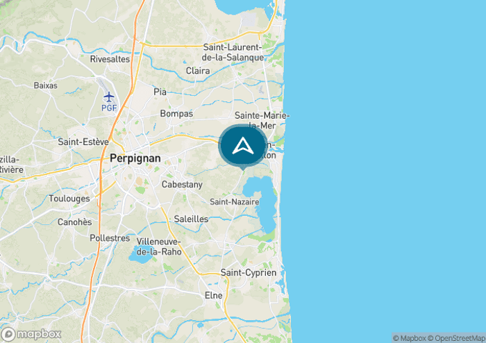 Localisez le camping sur la carte