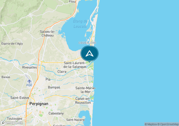 Localisez le camping sur la carte