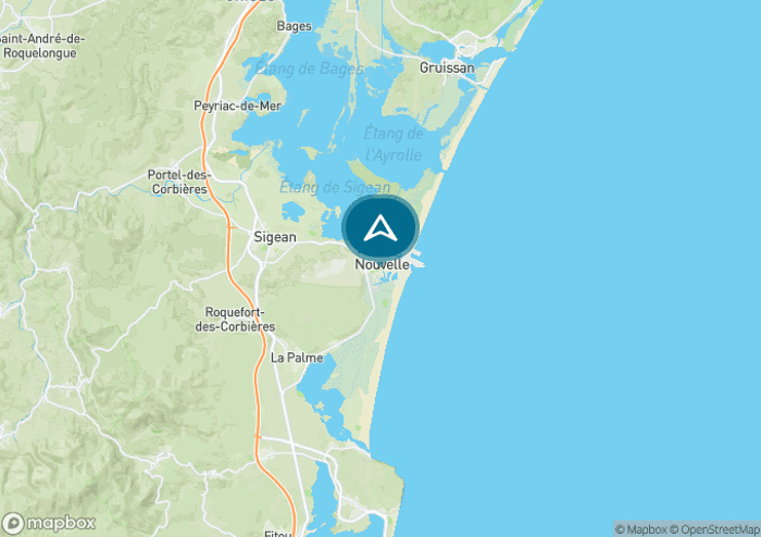 Localisez le camping sur la carte