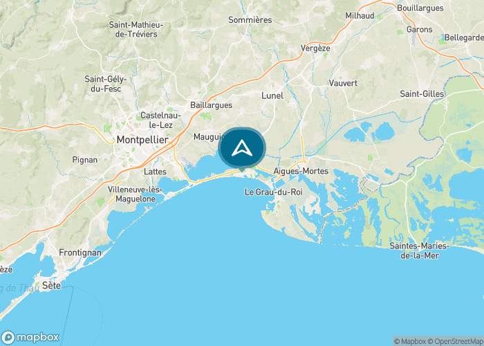 Localisez le camping sur la carte