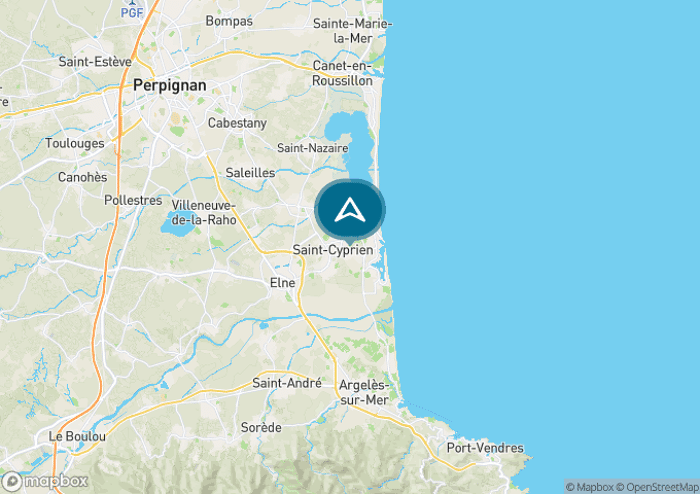 Localisez le camping sur la carte