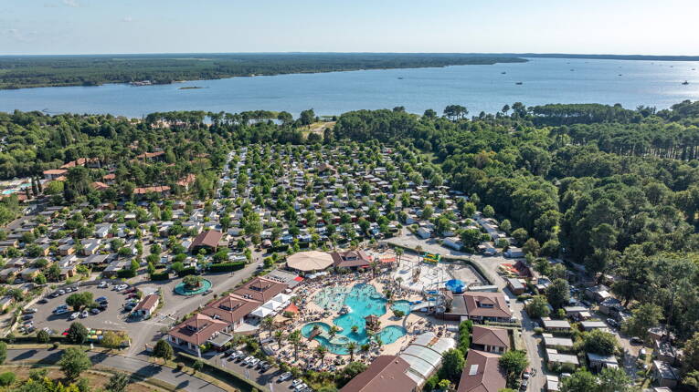 Camping Au Lac de Biscarrosse ***** photo 1 Landes Tohapi