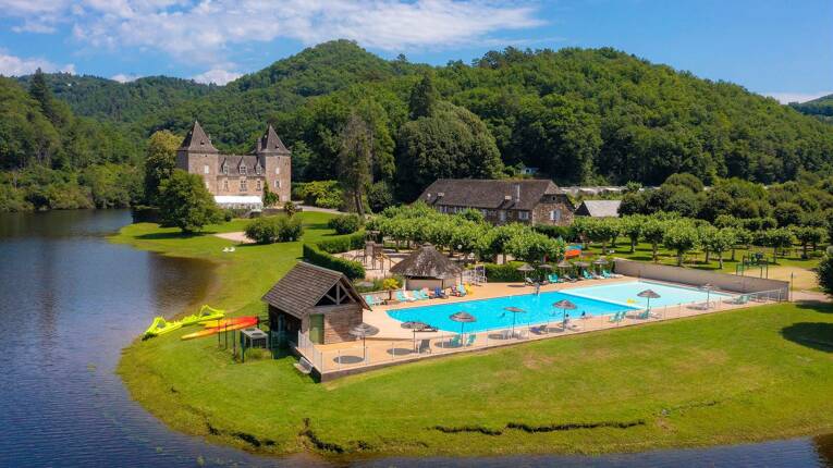 Camping Château du Gibanel **** photo 1 Limousin Tohapi