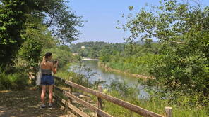 Pour vous rafraîchir, la rivière est accessible depuis votre camping ! - Camping Verdon Parc, France, Provence Côte d'Azur, Gréoux les Bains