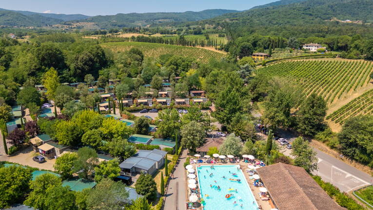 Camping Hu Norcenni Girasole Village **** photo 1 Toscane Tohapi